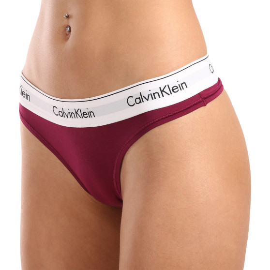 String femme Calvin Klein violet (F3786E-VGP)