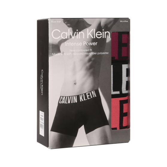 3PACK Boxers homme Calvin Klein noir (NB3612A-MDL)