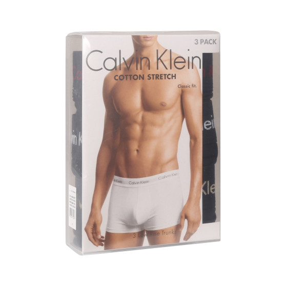 3PACK Boxers homme Calvin Klein noir (U2664G-NOU)