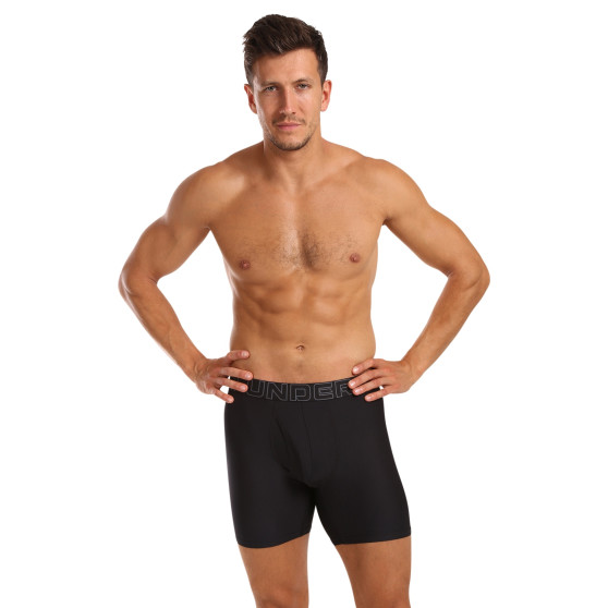 3PACK Boxers homme Under Armour noir (1383884 001)