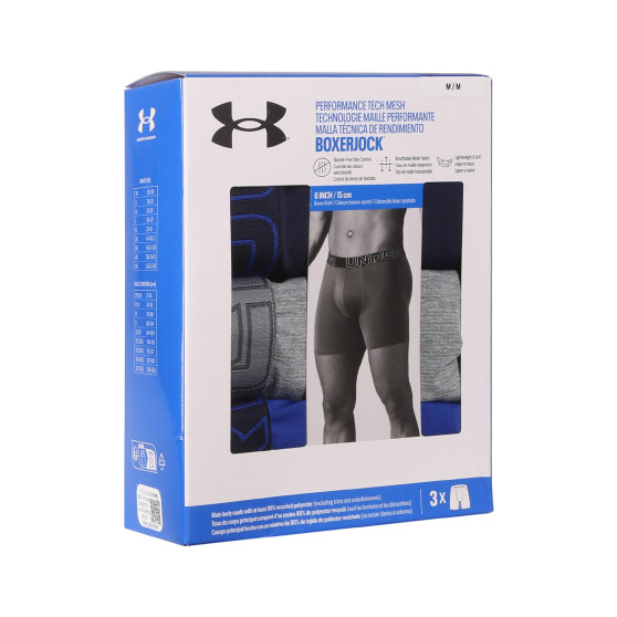 3PACK Boxers homme Under Armour multicolore (1383884 410)