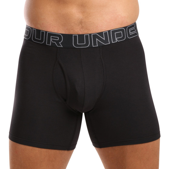 3PACK Boxers homme Under Armour noir (1383889 001)