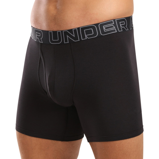 3PACK Boxers homme Under Armour noir (1383889 001)