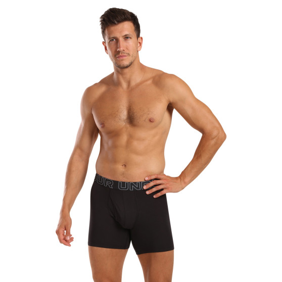 3PACK Boxers homme Under Armour noir (1383889 001)