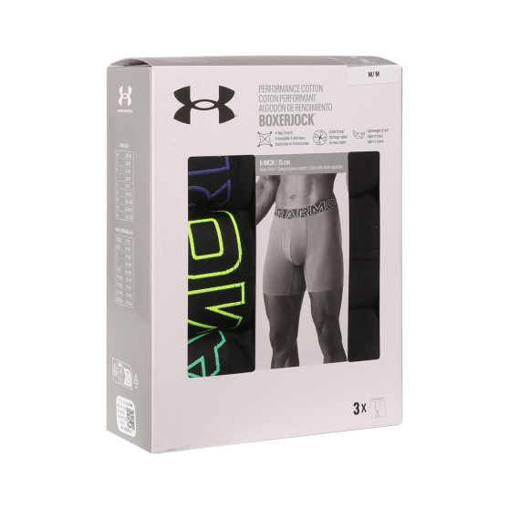 3PACK Boxers homme Under Armour multicolore (1383889 002)