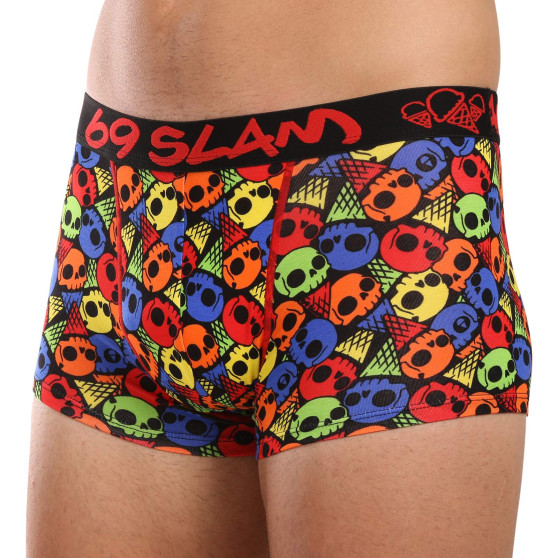 69SLAM Caleçon homme en bambou SKULL CONE (MHBSKC-BB)