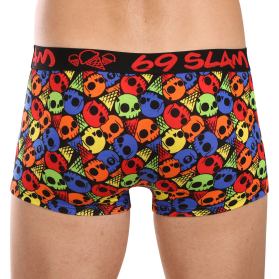 69SLAM Caleçon homme en bambou SKULL CONE (MHBSKC-BB)