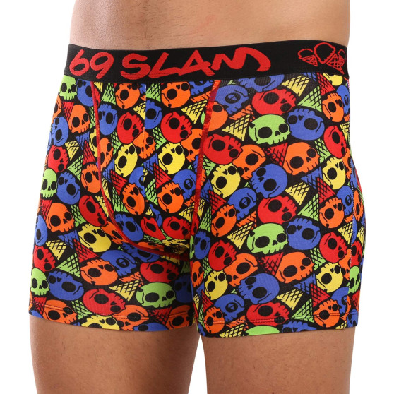 69SLAM Caleçon homme en bambou SKULL CONE (MPBSKC-BB)