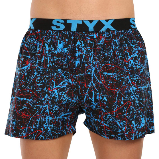 5PACK Caleçons homme Styx art sports rubber multicolour (5B1183789)