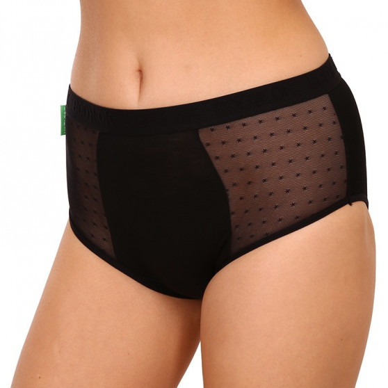 Bodylok Emballage endommagé - Menstrual Panties Bamboo Hi-Waist Black Medium Menstruation (BD22044)