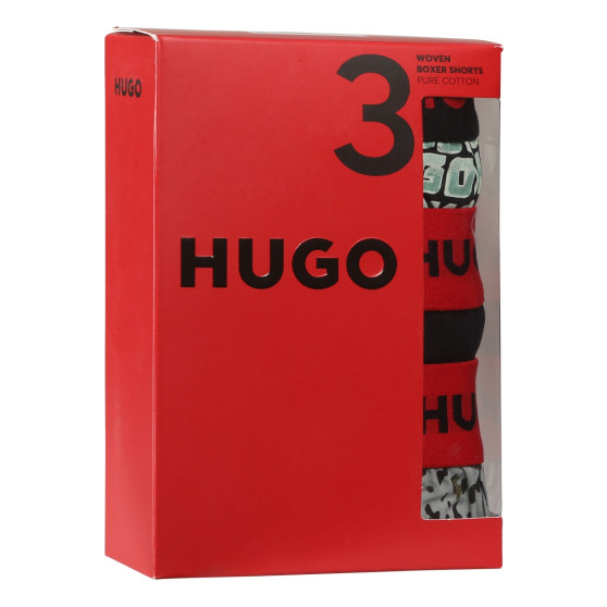 3PACK Caleçons homme HUGO multicolore (50518079 972)