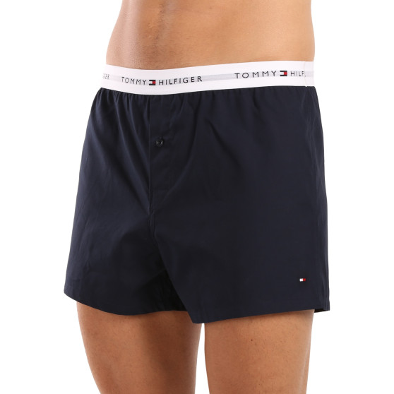 2PACK Caleçons homme Tommy Hilfiger bleu (UM0UM03376 0SU)