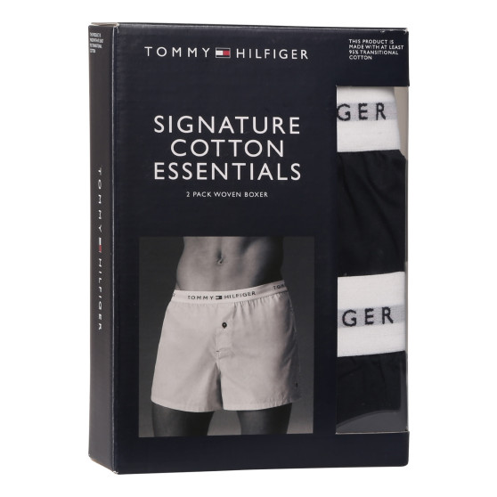 2PACK Caleçons homme Tommy Hilfiger bleu (UM0UM03376 0SU)