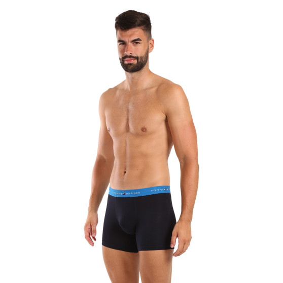 3PACK Boxers homme Tommy Hilfiger bleu foncé (UM0UM02765 0VZ)