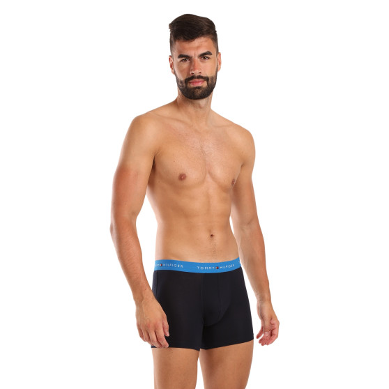 3PACK Boxers homme Tommy Hilfiger bleu foncé (UM0UM02765 0VZ)