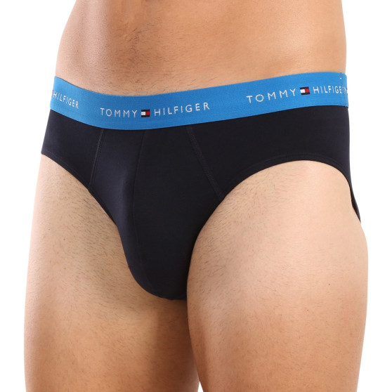 3PACK slip homme Tommy Hilfiger bleu foncé (UM0UM02904 0VZ)