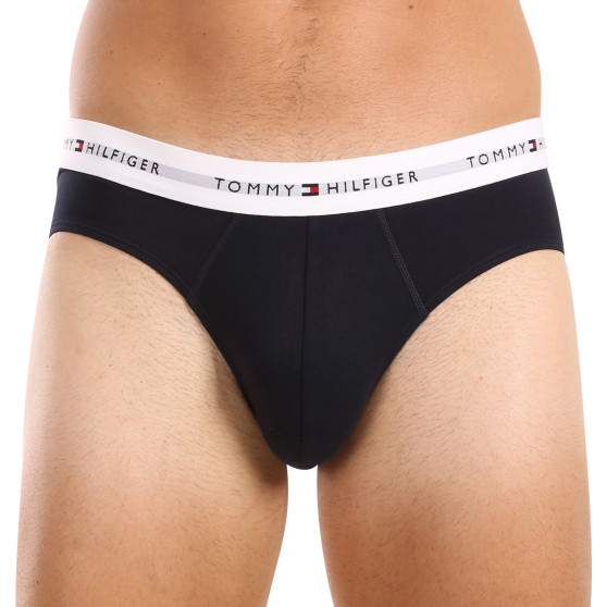 3PACK slip homme Tommy Hilfiger bleu foncé (UM0UM02904 0VZ)