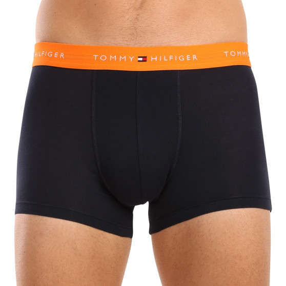 3PACK Boxers homme Tommy Hilfiger bleu foncé (UM0UM02763 0S0)