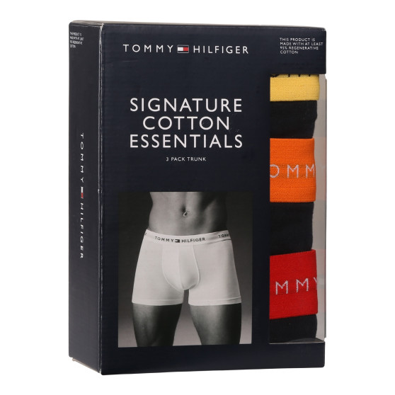 3PACK Boxers homme Tommy Hilfiger bleu foncé (UM0UM02763 0S0)