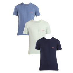 3PACK t-shirt hommes HUGO multicolore (50480088 983)