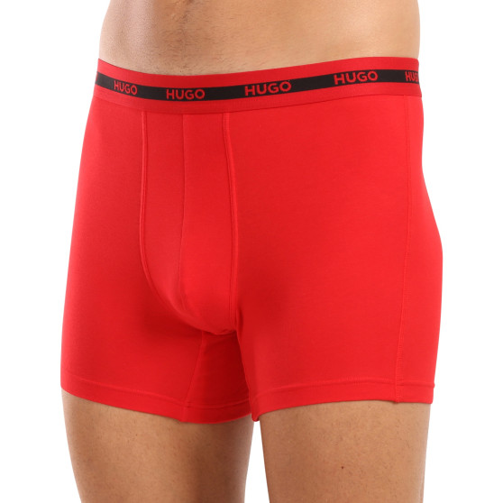 3PACK Boxers homme HUGO multicolore (50520475 971)