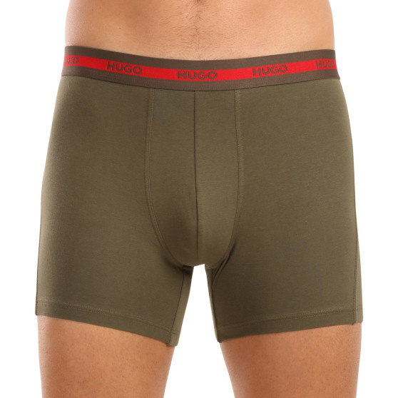 3PACK Boxers homme HUGO multicolore (50520475 971)