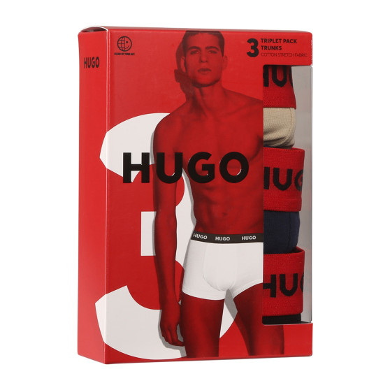 3PACK Boxers homme HUGO multicolore (50517878 962)