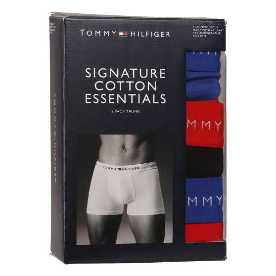 3PACK Boxers homme Tommy Hilfiger multicolore (UM0UM03438 0WH)