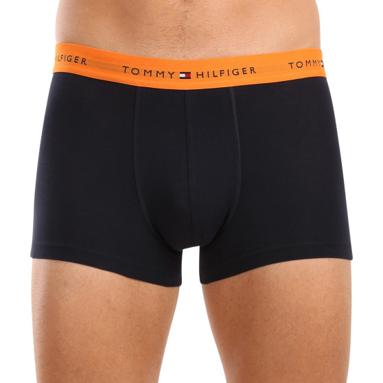 3PACK Boxers homme Tommy Hilfiger bleu foncé (UM0UM02763 0VH)