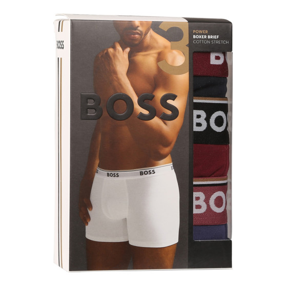 3PACK Boxers homme BOSS multicolore (50517828 984)