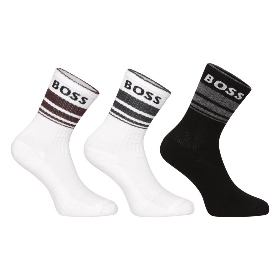 3PACK chaussettes BOSS multicolores (50515143 962)