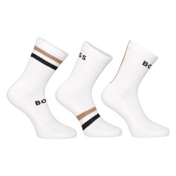 3PACK chaussettes BOSS blanc (50518521 100)