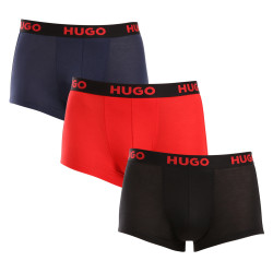 3PACK Boxers homme HUGO multicolore (50496723 003)