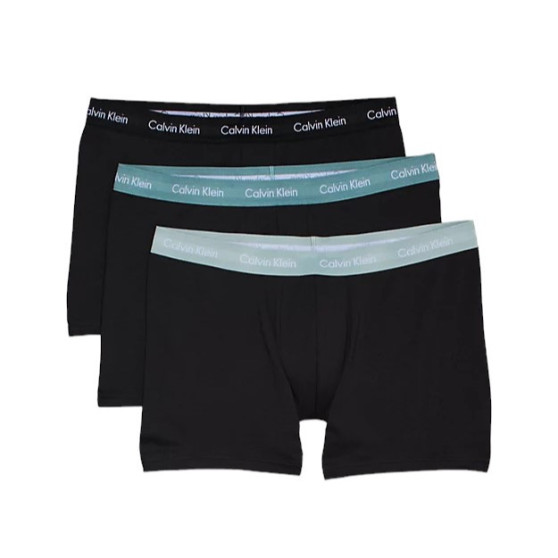 3PACK Boxers homme Calvin Klein oversized noir (NB2667A-Q3R)