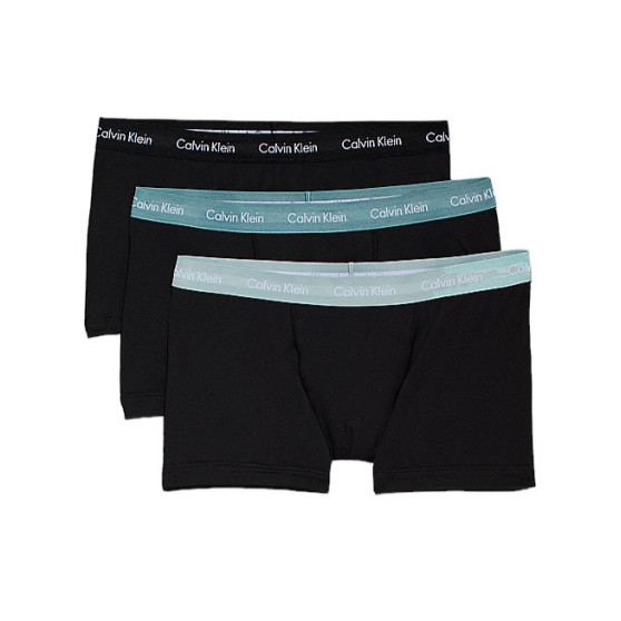 3PACK Boxers homme Calvin Klein oversized noir (NB2665A-Q3R)