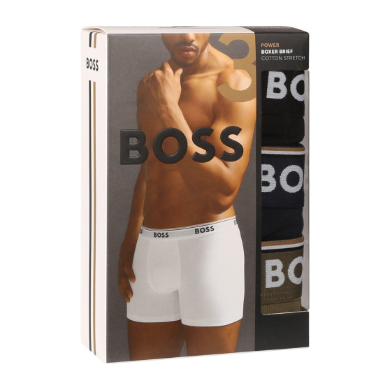 3PACK Boxers homme BOSS multicolore (50517828 983)