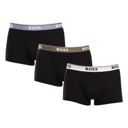 3PACK Boxers homme BOSS noir (50517827 980)