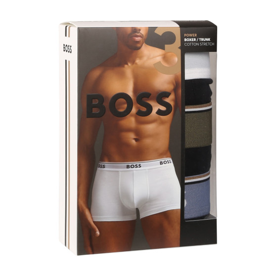 3PACK Boxers homme BOSS noir (50517827 980)