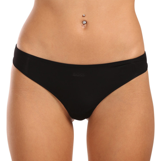 3PACK string femme BOSS noir (50520431 001)