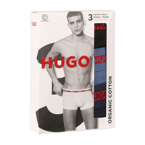 3PACK Boxers homme HUGO multicolore (50517883 970)