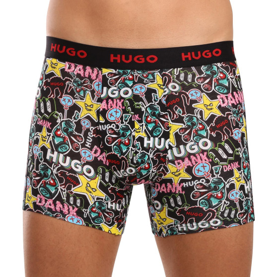 3PACK Boxers homme HUGO multicolore (50517887 979)