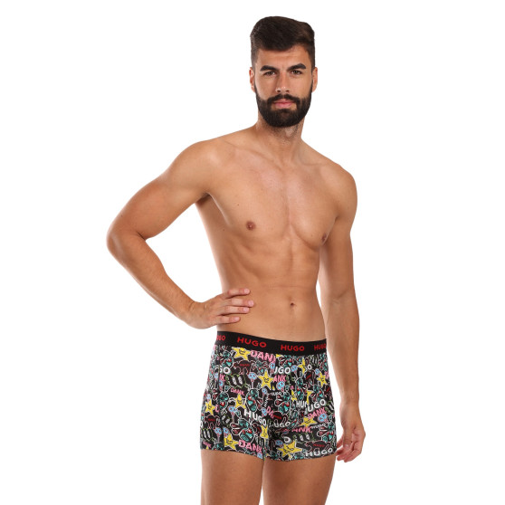 3PACK Boxers homme HUGO multicolore (50517887 979)