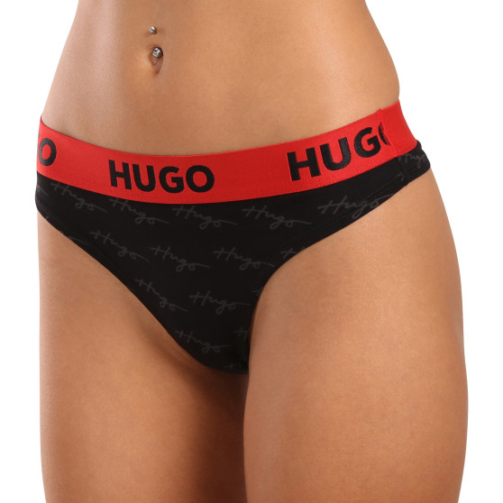 String pour femmes HUGO noir (50515199 965)