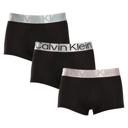 3PACK Boxers homme Calvin Klein noir (NB3074A-MHQ)