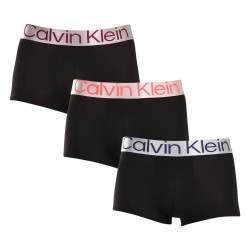 3PACK Boxers homme Calvin Klein noir (NB3074A-MJ3)