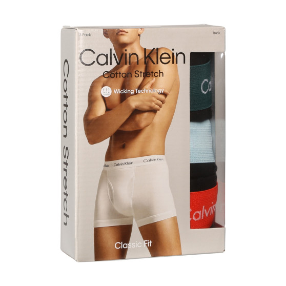 3PACK Boxers homme Calvin Klein noir (NB2615A-NLS)