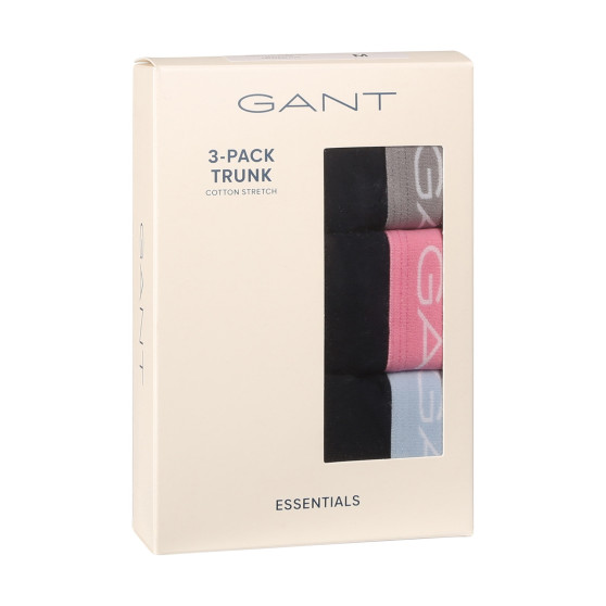 3PACK Boxers homme Gant noir (902423003-649)