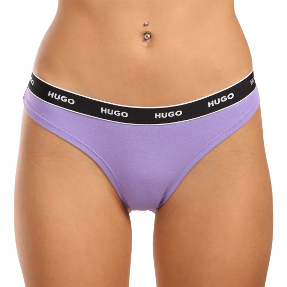 3PACK String femme HUGO multicolore (50480150 962)