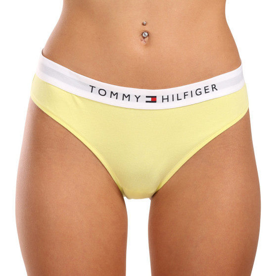 Culotte femme Tommy Hilfiger jaune (UW0UW04145 ZIN)