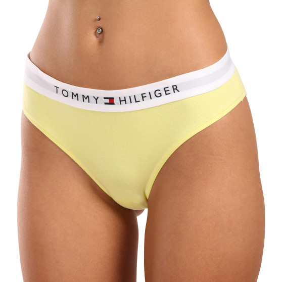 Culotte femme Tommy Hilfiger jaune (UW0UW04145 ZIN)